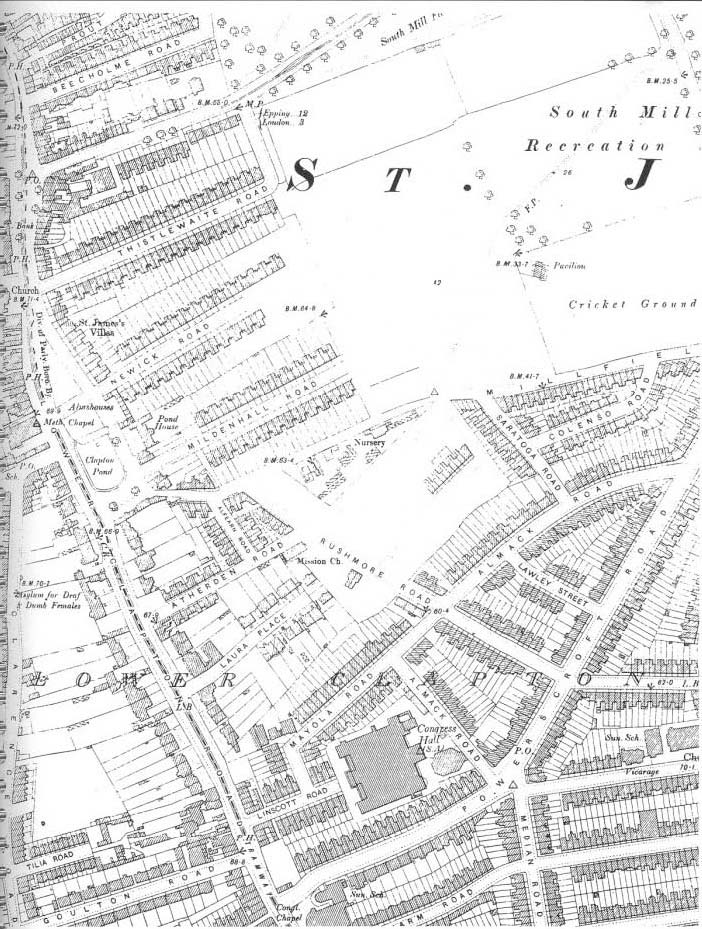 Maps of the Clapton Pond Area – The Clapton Pond Neighbourhood Action Group