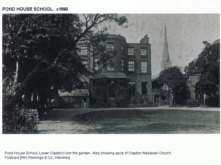 History of Pond House The Clapton Pond Neighbourhood Action Group